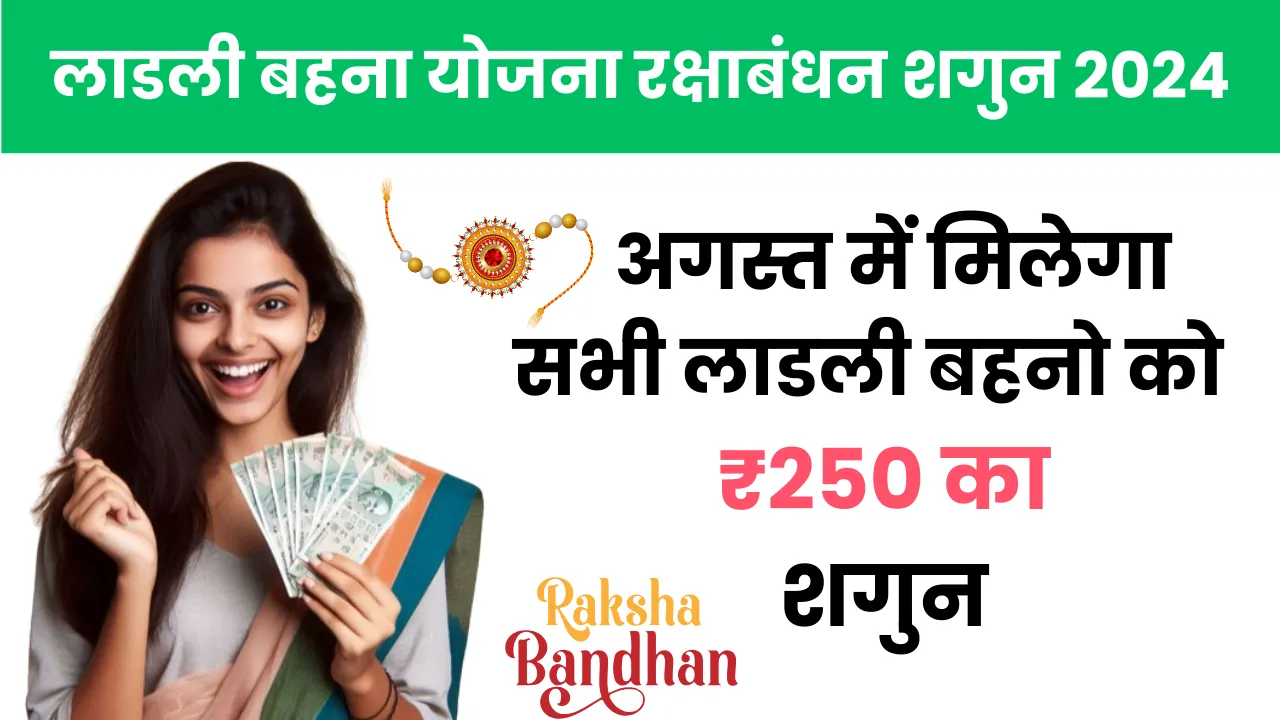 Ladli Behna Yojana Raksha Bandhan Shagun